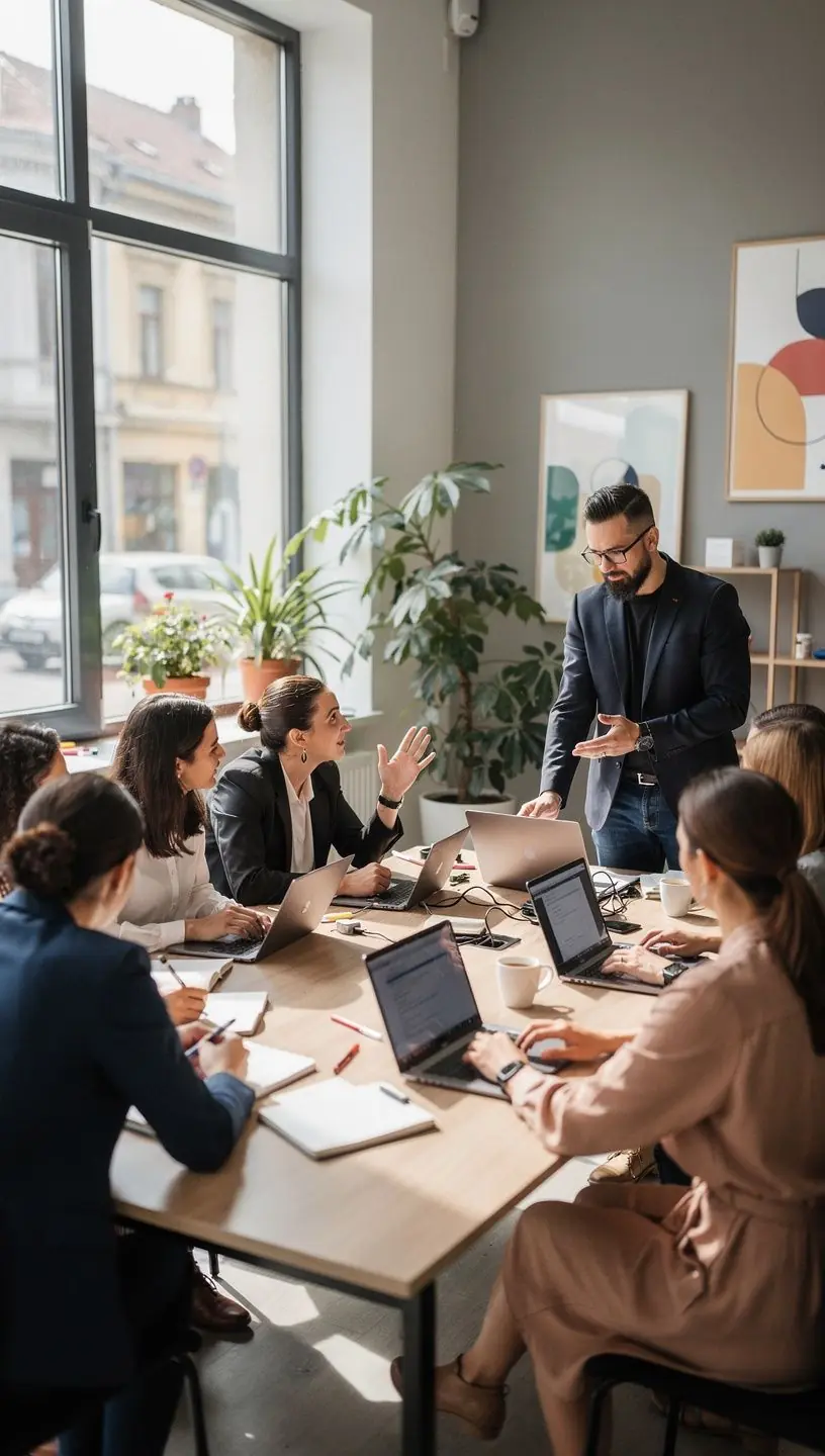 Diagramă clară care explică pașii simpli pentru instalarea unui program, ilustrată cu săgeți și etichete text.